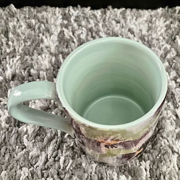 NIB Anthropologie Floral Mug  - Picture 3 of 5